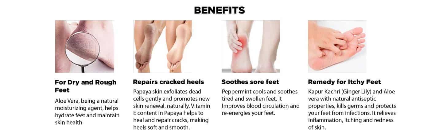 Buy EIBHC Footos Cracked Heel for Rough Spots And Dry Feet, Softening,Foot  Repair cream 100G Online at Best Prices in India - JioMart.